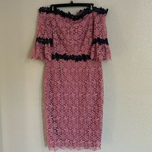Paper Dolls lace midi dress